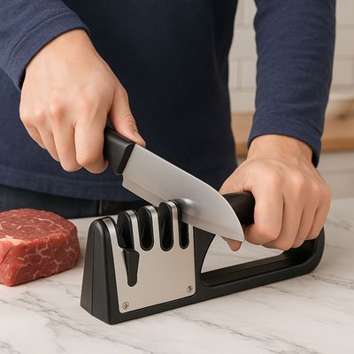 Aiguiseur couteau - Agirol™ - La P'tite Marmite