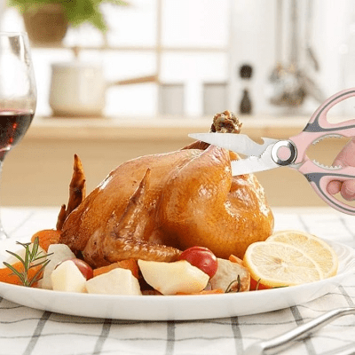 Ciseaux de cuisine - KitchenScissors™ - Rose - La P'tite Marmite