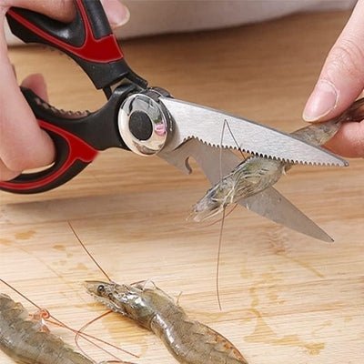 Ciseaux de cuisine - KitchenScissors™ - Rouge - La P'tite Marmite