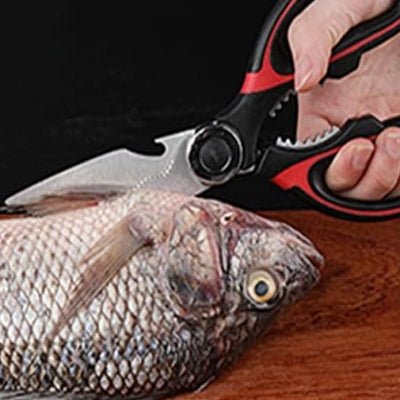 Ciseaux de cuisine - KitchenScissors™ - Rouge - La P'tite Marmite