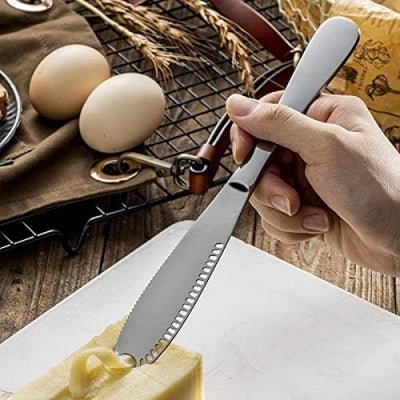 Couteau de table - WesternKnife™ - Argent - La P'tite Marmite