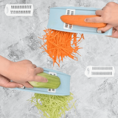 Hachoir manuel - FoodChopper™ - Bleu ciel - La P'tite Marmite