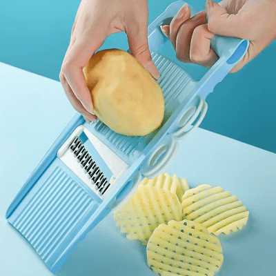 Hachoir manuel - FoodChopper™ - Bleu ciel - La P'tite Marmite