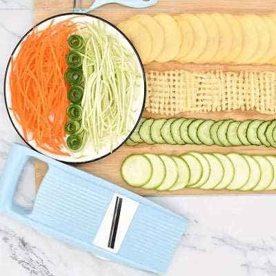 Hachoir manuel - FoodChopper™ - Bleu ciel - La P'tite Marmite