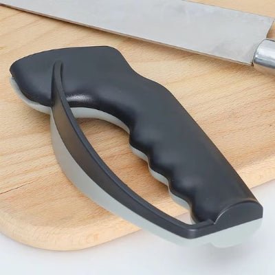 Aiguiseur couteau Sharixo plan de travail noir
