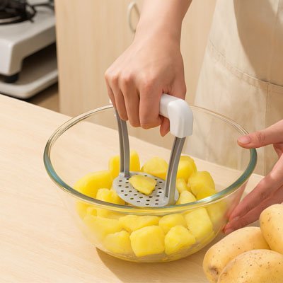 Presse purée Mashcore saladier verre cusine