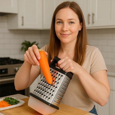 Râpe à légume manuelle Ravexo carotte femme