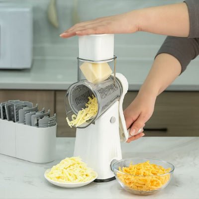 Râpe à légumes manuelle Ravika démonstration fromage