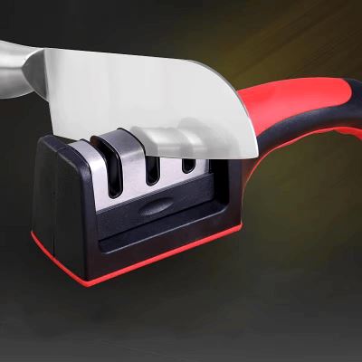 Aiguiseur de couteau - KnifeSharpener™ - Rouge - La P'tite Marmite