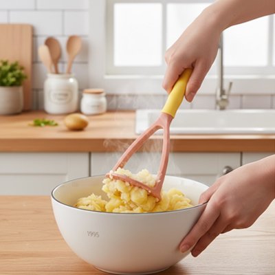 presse puree mashitoo bol blanc cuisine