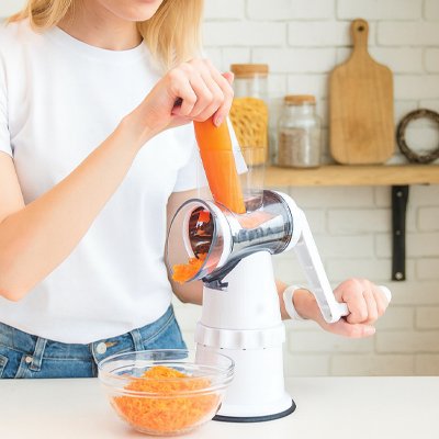 Râpe à légumes manuelle Vegrax carotte